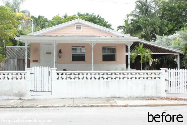 key west house exterior before