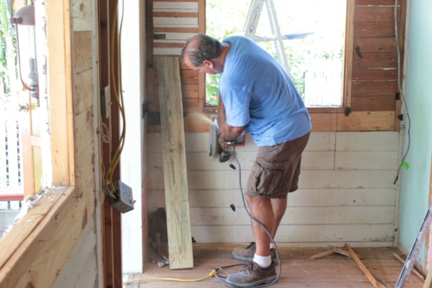 key west house exterior window removal