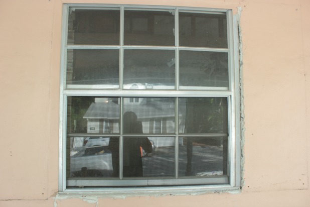 key west house exterior window removal