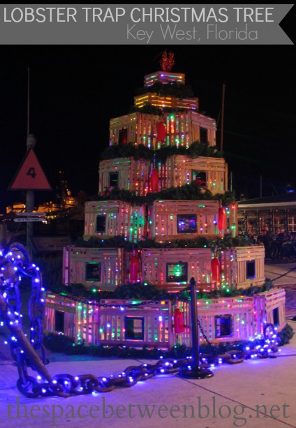 lobster trap Christmas tree in Key West, FL