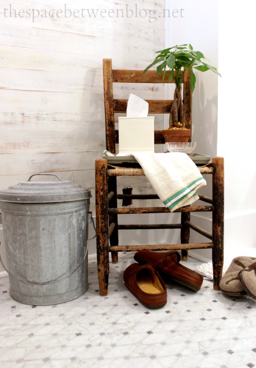 rustic bathroom