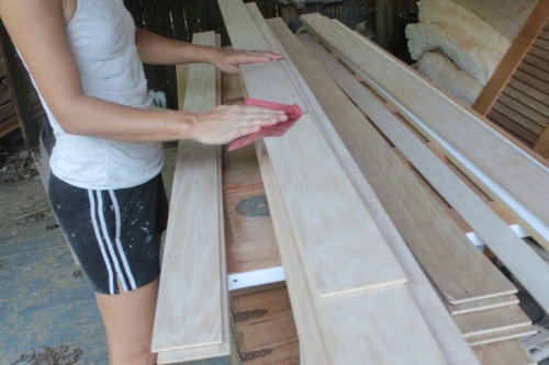 Inexpensive DIY Wood Slat Walls