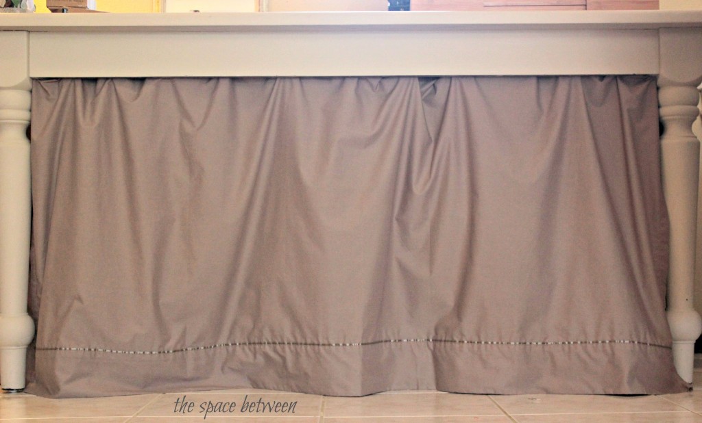 easy diy no sew curtain