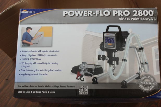 homeright power pro 2800 paint sprayer