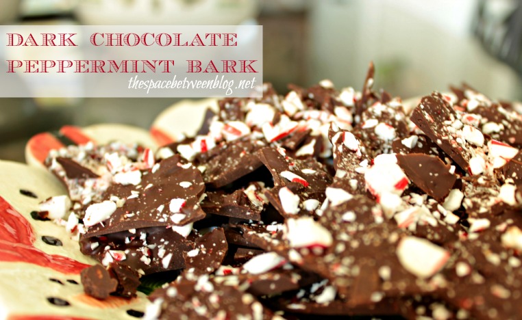 dark chocolate peppermint bark