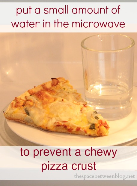 the best microwave pizza tip ever