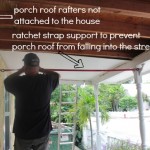 porch roof support