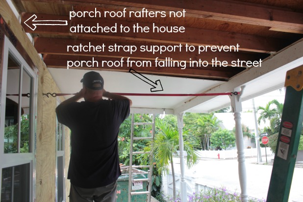 porch roof support