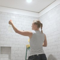 cutting, grouting and sealing marble tile tips