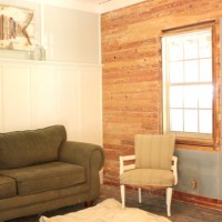 when life hands you a wood slat wall {paint stripping tips VIDEO included}