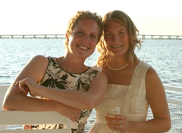 sue and karah at Maryland wedding