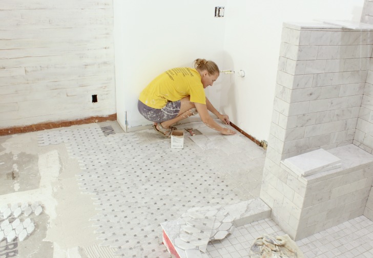 tips for tiling a floor