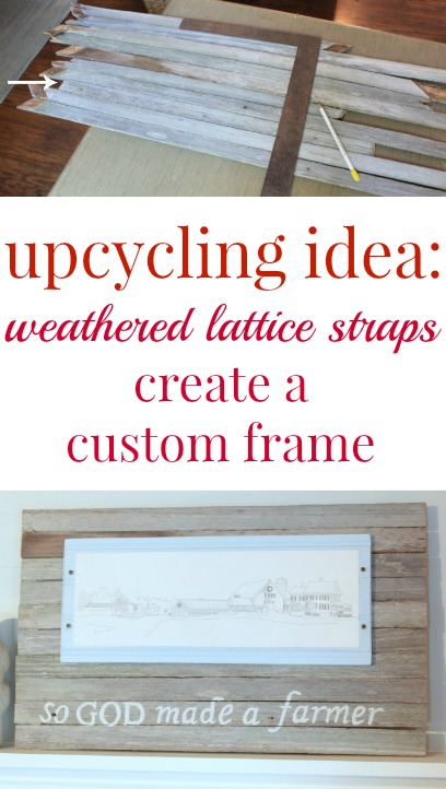 upcycling idea - picture frame