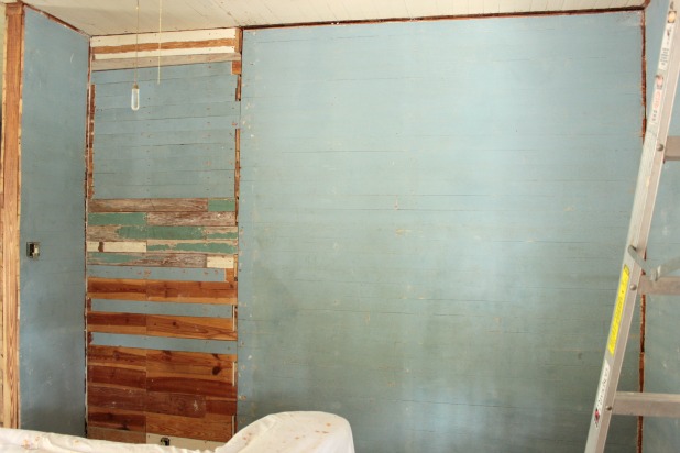 wall before board and batten