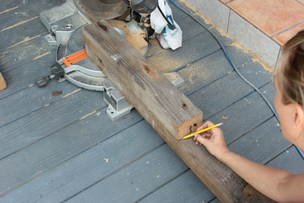 wood bed frame cut legs