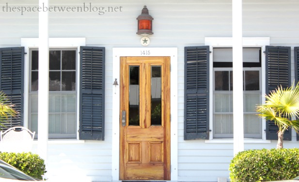 why do we have an outswinging door? - the space between